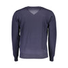 Harmont & Blaine Blue Wool Men's Sweater