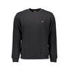 Napapijri Black Cotton Men Sweatshirt