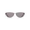 Calvin Klein Black Metal Women Sunglass