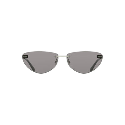 Calvin Klein Black Metal Women Sunglass