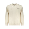 Tommy Hilfiger Beige Cotton Men Sweatshirt