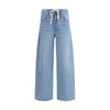 Citizens of Humanity Light Blue Cotton High-Waisted Jean