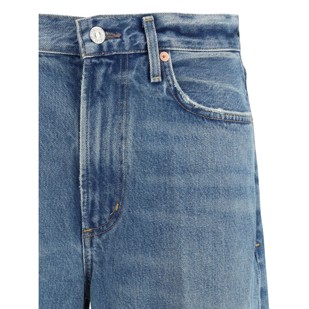 Citizens of Humanity Hellblaue Baumwolljeans Denim