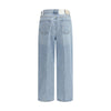 Citizens of Humanity Light Blue Cotton Straight-Leg Jeans