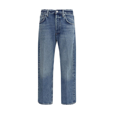Citizens of Humanity Light Blue Cotton High-Waisted Jean