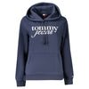 Tommy Hilfiger Blue Cotton Women's Hooded Sweatshirt