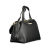 Mario Valentino Black Polyurethane Women Handbag