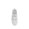Valentino Garavani White Calf Leather Bos Taurus Platform Sneakers