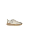 Valentino Garavani Gold Calf Leather Bos Taurus Low Top Sneakers