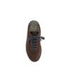 Brunello Cucinelli braune Gummi-Sneaker, niedriges Oberteil