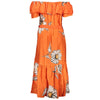 Desigual Orange Cotton Dress