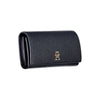 Tommy Hilfiger Blue Polyurethane Women Wallet