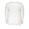 Cavalli Class White Cotton Men Sweatshirt