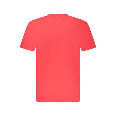 Fila Red Cotton Men T-Shirt