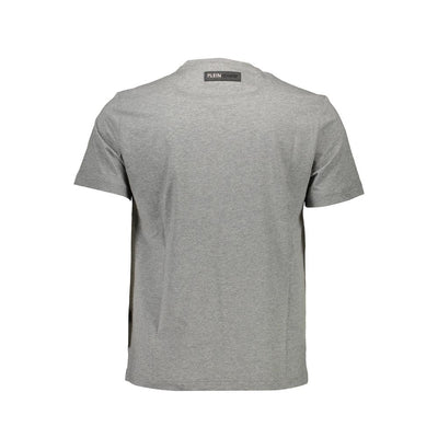 Plein Sport Grigio Cotton Men's T-Shirt