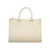 Mario Valentino Beige Polyurethane Women Handbag