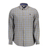 U.S. POLO ASSN. Blu Cotton Men's Shirt