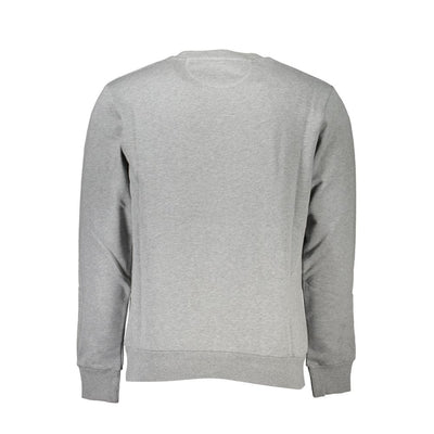La Martina Grigio Cotton Men Sweatshirt