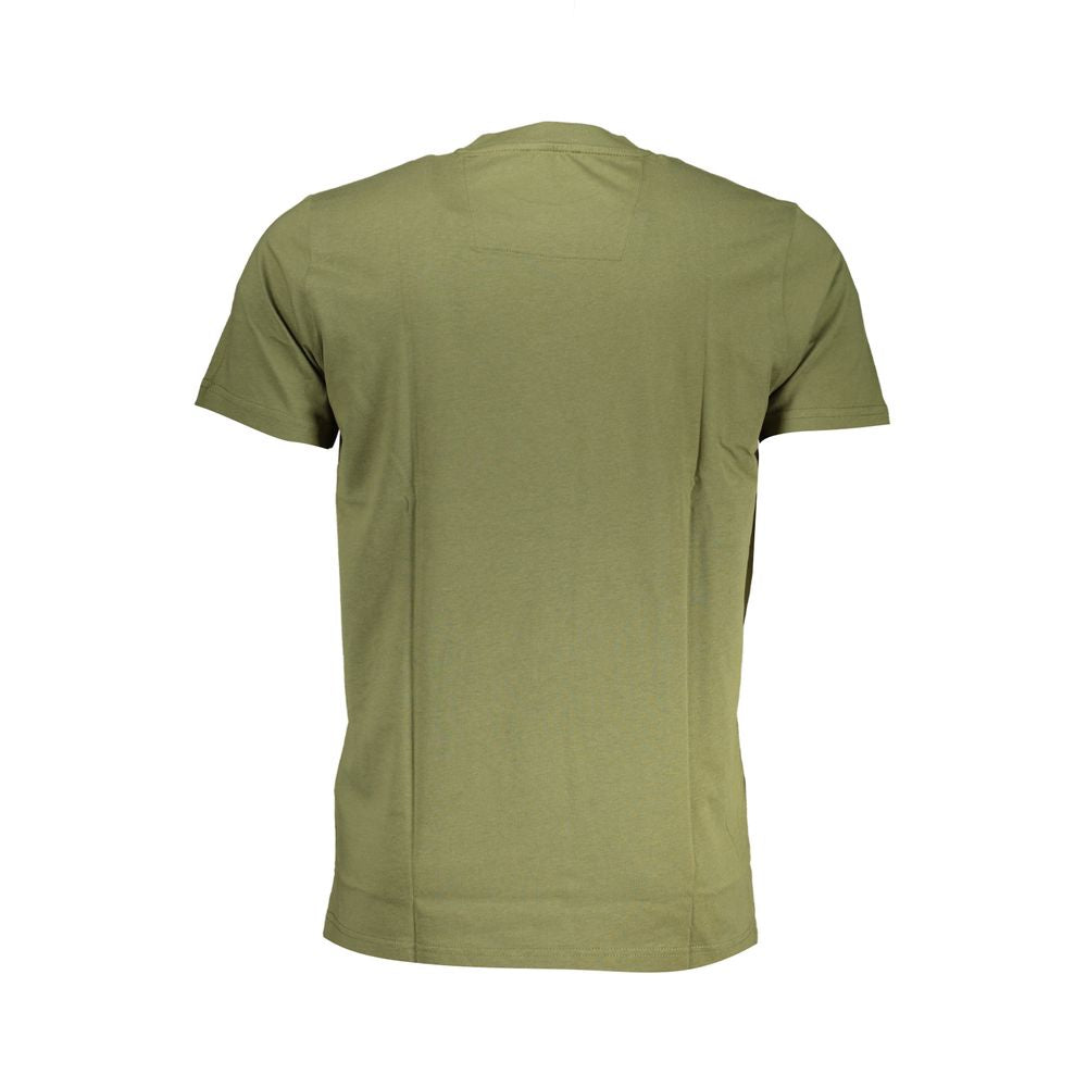 Cavalli Class Verde Cotone Mens T-Shirt