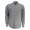 Harmont & Blaine Blue Organic Cotton Men's Shirt