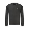 North Sails Black Wool Men Sweater