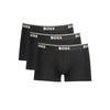 Hugo Boss Black Cotton Men's Boxer Briefs