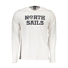 North Sails White Cotton Men T-Shirt