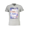 Cavalli Class Brown Cotton Men T-Shirt