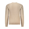 Hugo Boss Beige Cotton Men Sweater
