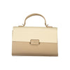 Mario Valentino Beige Polyurethane Women Handbag