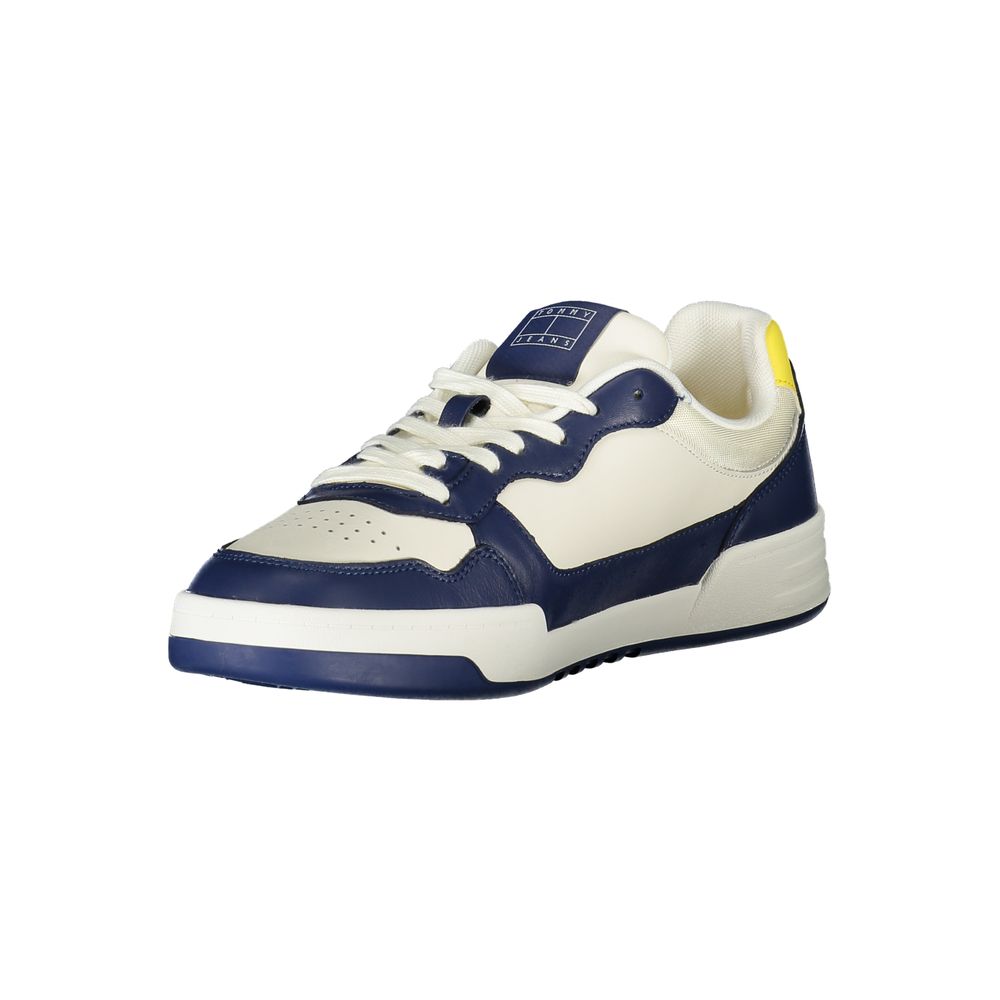 Tommy Hilfiger Blue Polyurethane Men Sneaker