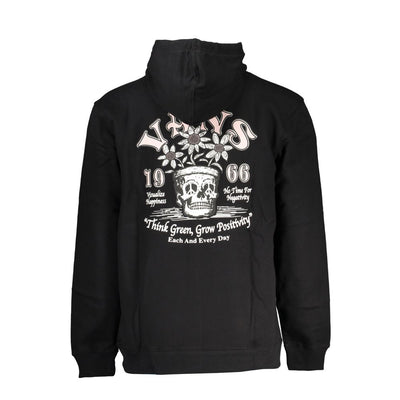 Vans Black Cotton Men's Hooded Sweatshirt