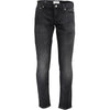 Calvin Klein Black Cotton Men's Slim-Fit Jeans