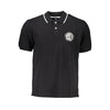 North Sails Black Cotton Men Polo Shirt