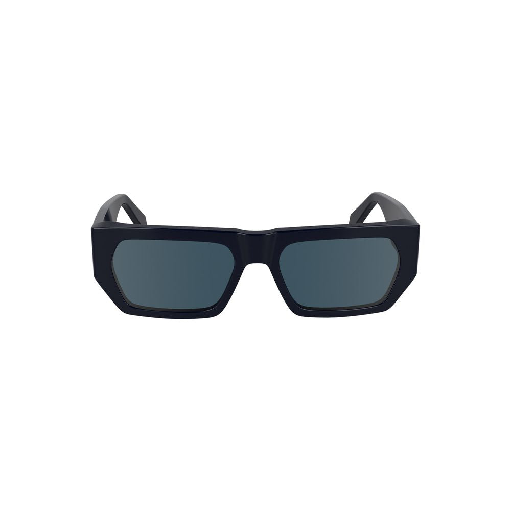 Calvin Klein Blue Acetate Women's Sunglass