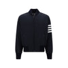 Thom Browne Bomberjacke aus blauem Polyester
