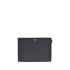 Valentino Garavani Black Calf Leather Bos Taurus Wallet