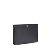 Valentino Garavani Black Calf Leather Bos Taurus Wallet