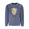 Cavalli Class Blu Polyester Woman Sweatshirt