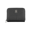 Tommy Hilfiger Black Polyurethane Women Wallet