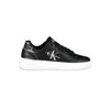 Calvin Klein Nero Leather Women Sneaker