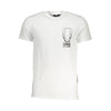 Cavalli Class Bianco Cotton Men T-Shirt
