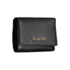 Mario Valentino Black Polyurethane Women Wallet
