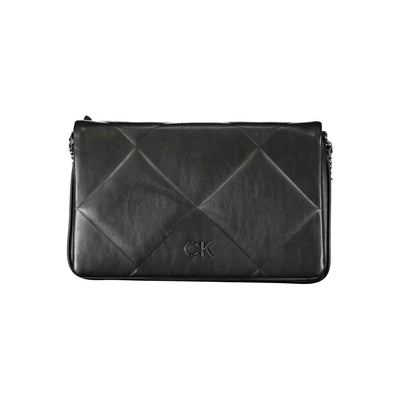 Calvin Klein Black Polyester Women Shoulder Bag