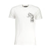 Cavalli Class Bianco Cotton Men T-Shirt