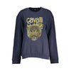 Cavalli Class Blue Polyester Women Sweatshirt