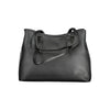 Mario Valentino Black Polyurethane Women Handbag