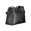 Mario Valentino Black Polyurethane Women Handbag