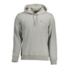 Napapijri Gray Cotton Men's Hoodie