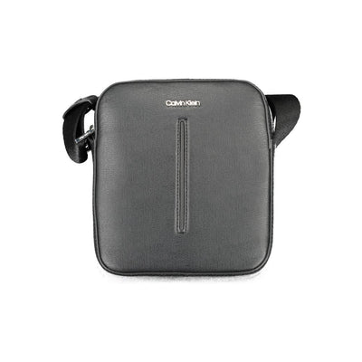 Calvin Klein Black Polyester Men's Shoulder Bag